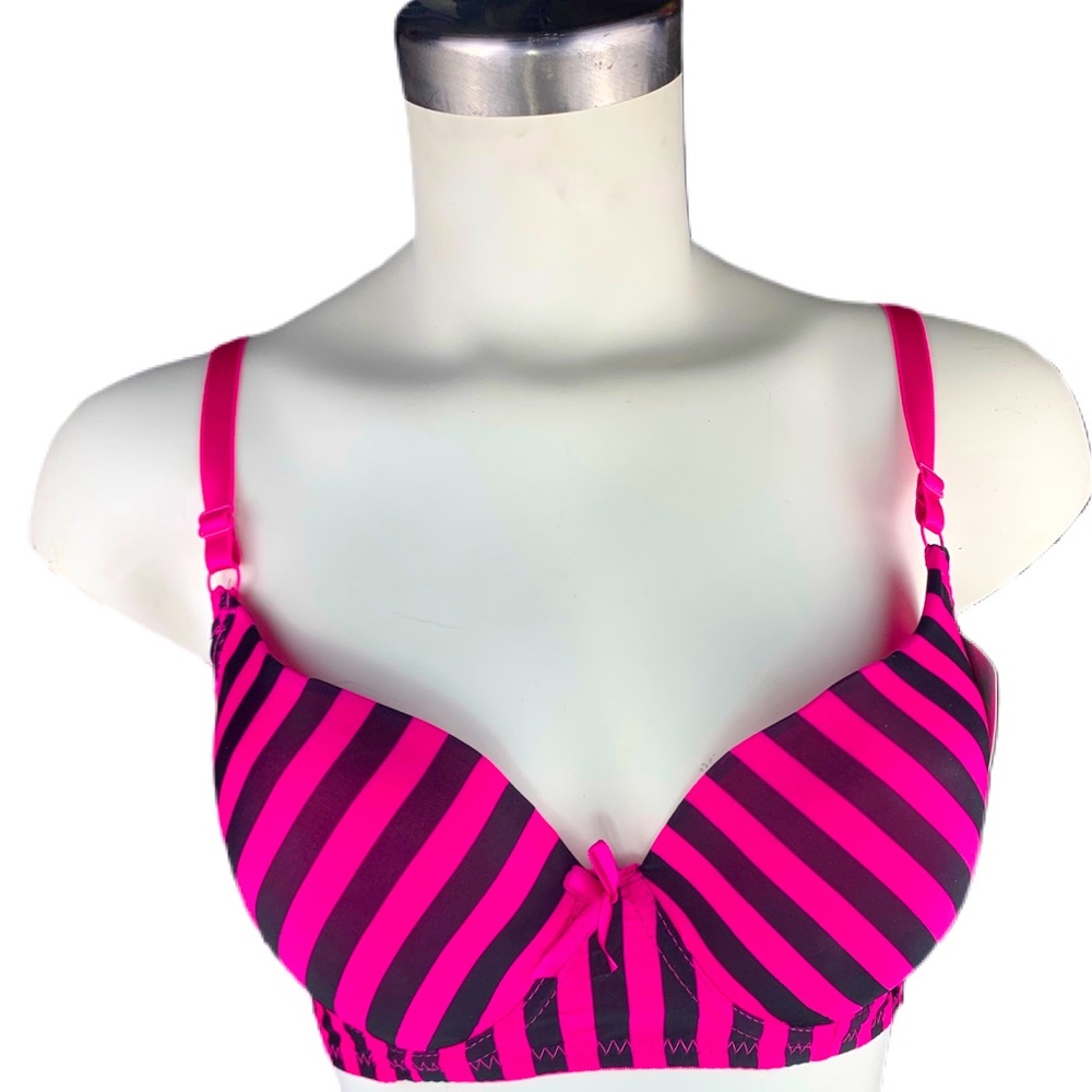 Pink Stripe Lukasi Bra
